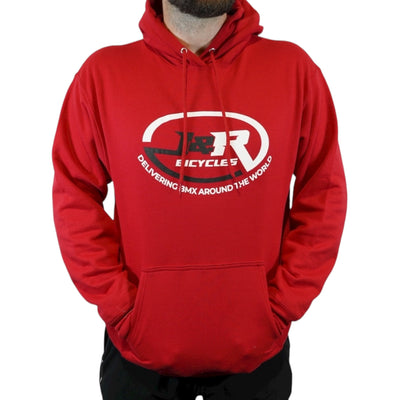 J&R Bicycles Hoodie-Red
