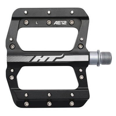 HT AE12 Platform BMX Pedals-Black