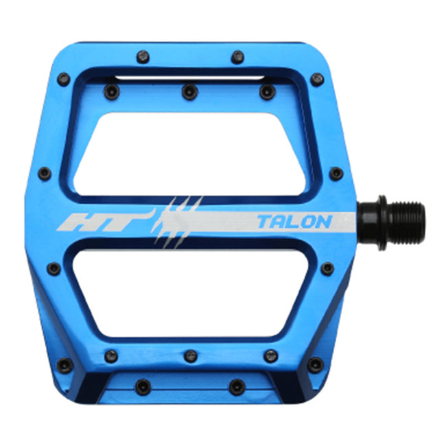 blue mtb pedals HT Pedals AN71 Talon Platform Pedal CrMo Royal Blue