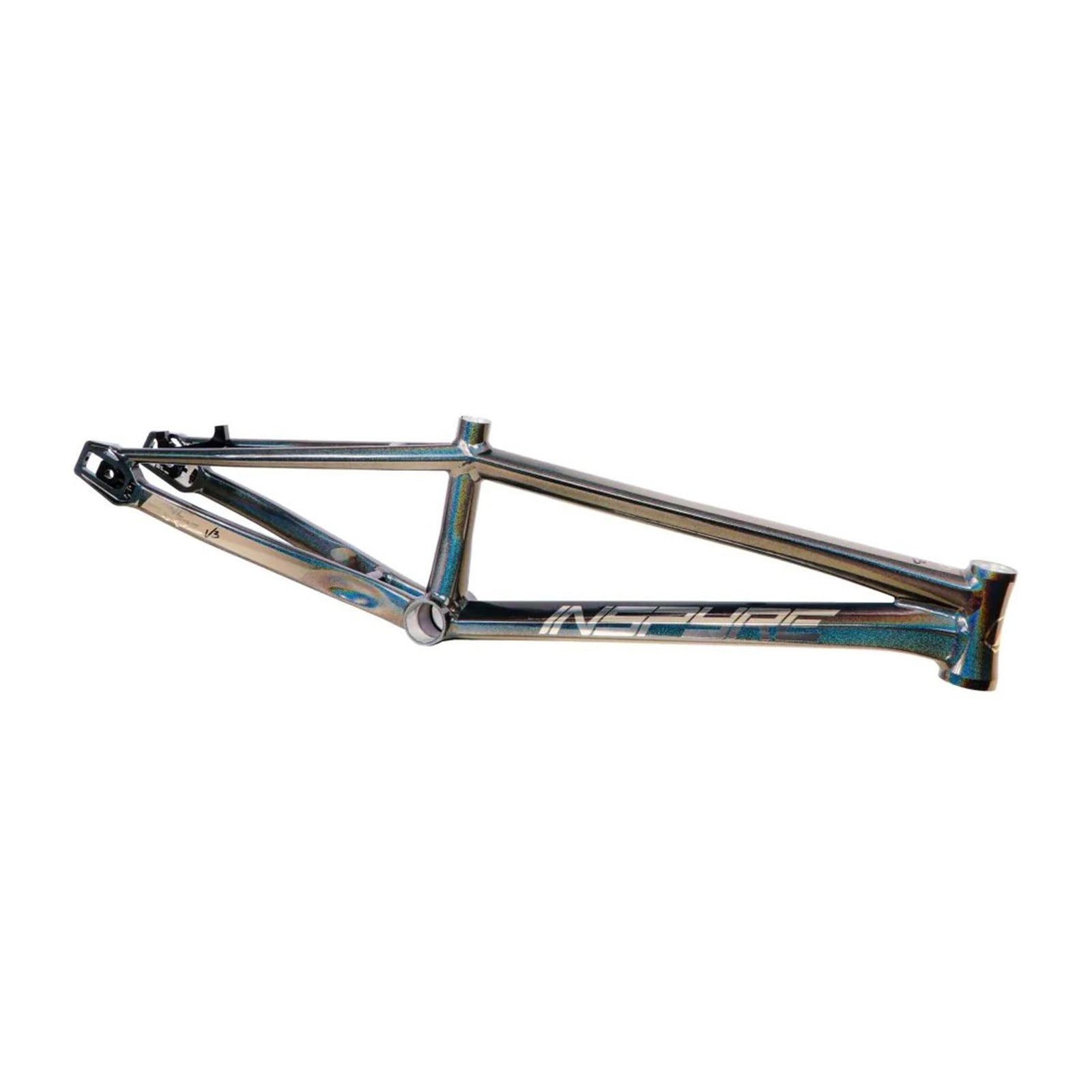 Inspyre Concord V3 Alloy BMX Race Frame-Black Rainbow – J&R