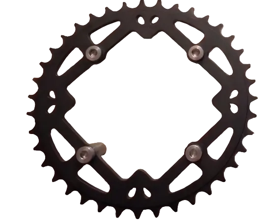 Identify BMX Threaded Chainring-4-Bolt 104 BCD Standard - 1