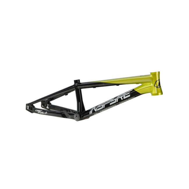 Inspyre Concord V3 Alloy BMX Race Frame-Lime/Black - 1