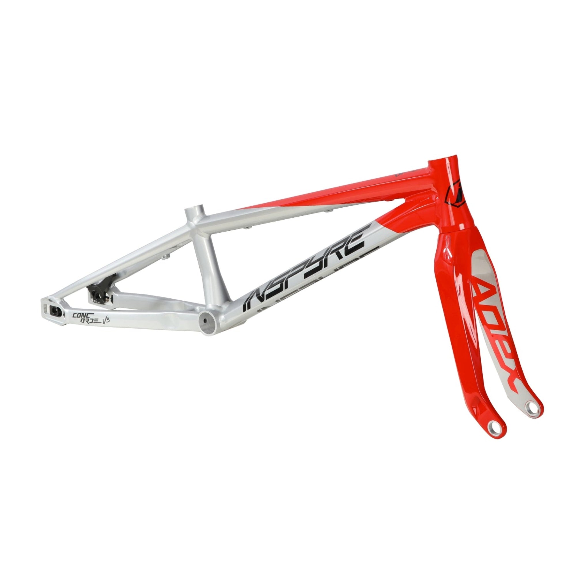 Inspyre Concord V3 Alloy BMX Race Frame-Racing Red/Grey – J&R