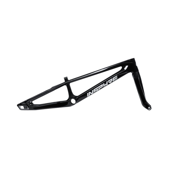 Inspyre Era Carbon BMX Race Frameset-Black Gloss/Brushed Chrome (PREORDER) - 1