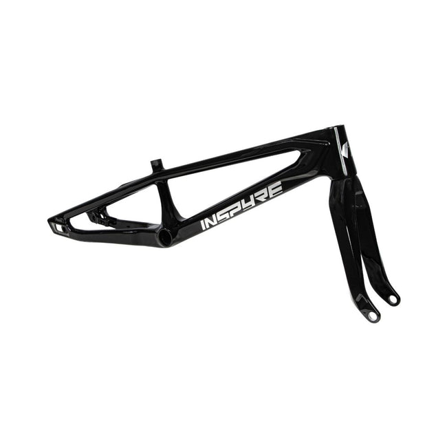 Inspyre Era Carbon BMX Race Frameset-Black Gloss/Brushed Chrome (PREORDER) - 3