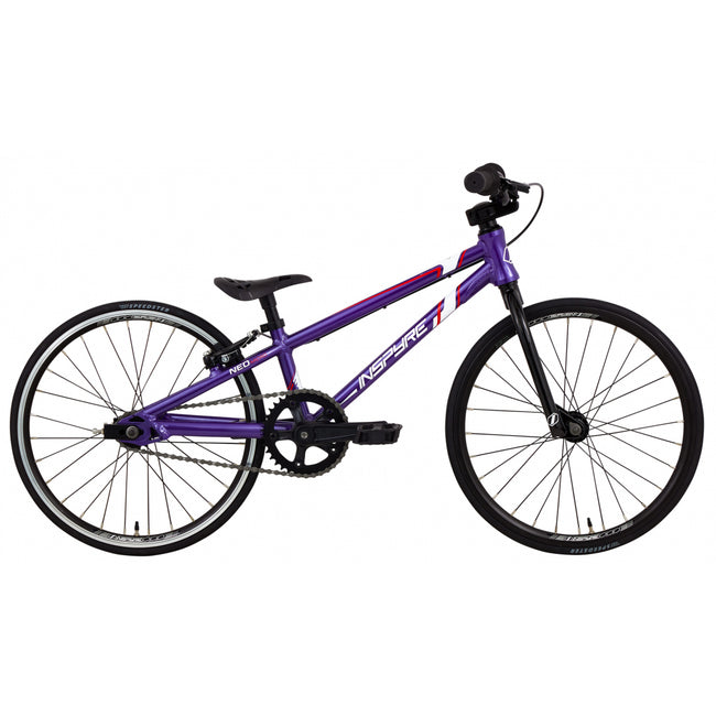 Inspyre Neo Micro 15.75"TT BMX Race Bike-Purple-18" Wheels - 1