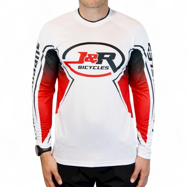 J&amp;R 2026 Support Rider Jersey-Black/White - 1