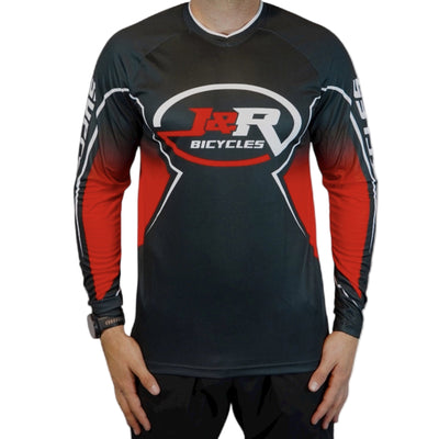 J&R 2026 Support Rider Jersey-Red/Black
