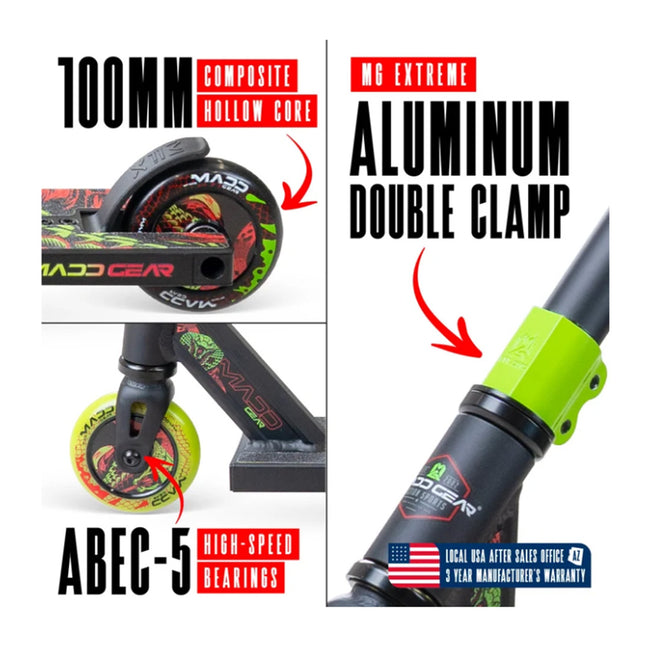 Madd Gear MG2 Obsidian Pro Scooter-Venom - 3