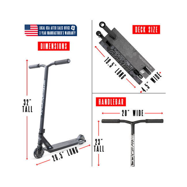Madd Gear MG3 Zen Pro Scooter-Black - 4