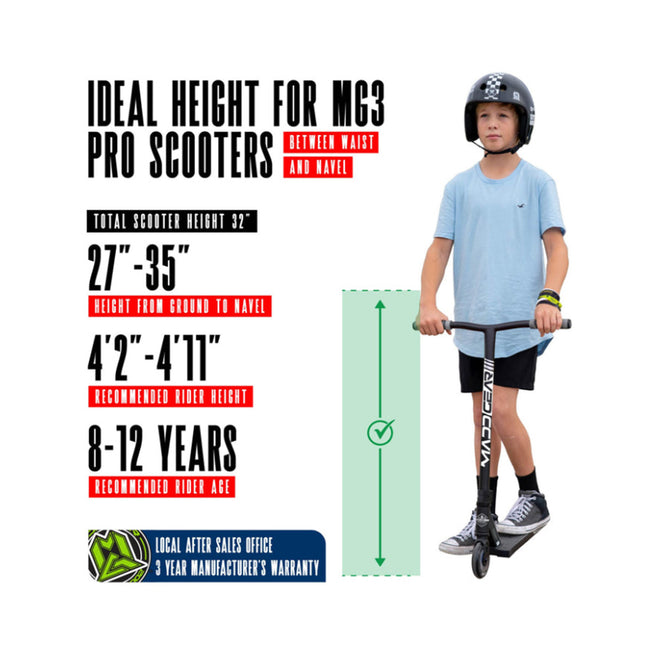 Madd Gear MG3 Zen Pro Scooter-Black - 5