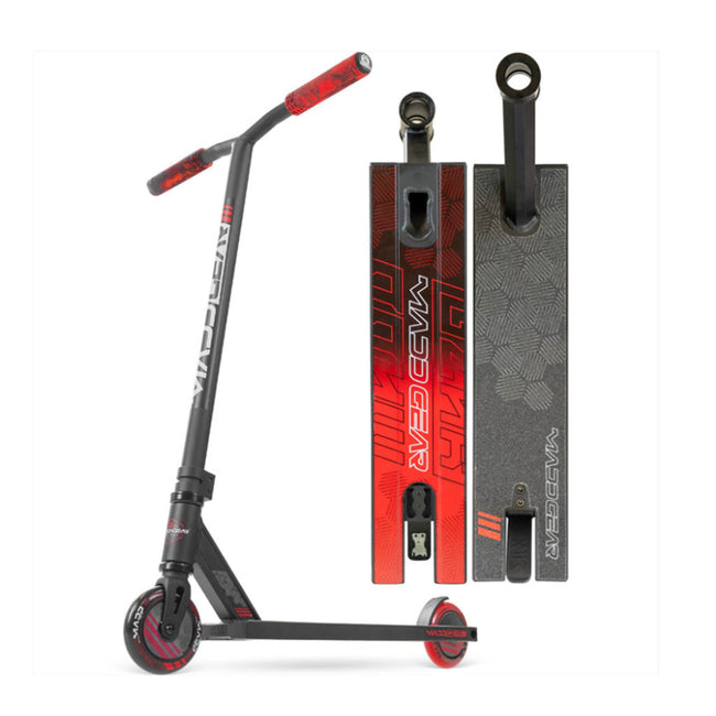 Madd Gear MG3 Zen Pro Scooter-Black/Red - 1