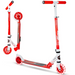 Madd Gear Rush 125 Light-Up Folding Scooter-White/Red - 1