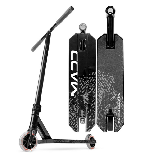 Madd Gear Viral Extreme Pro Scooter-Black Shadow - 1