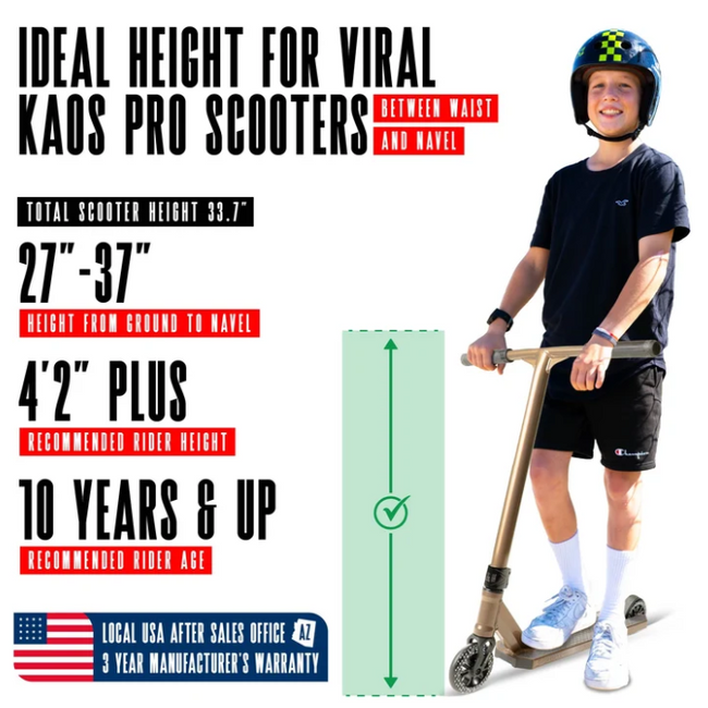 Madd Gear Viral Kaos Pro Scooter-Ash - 5