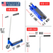 Madd Gear Viral Purge Pro Scooter-Cobalt - 4