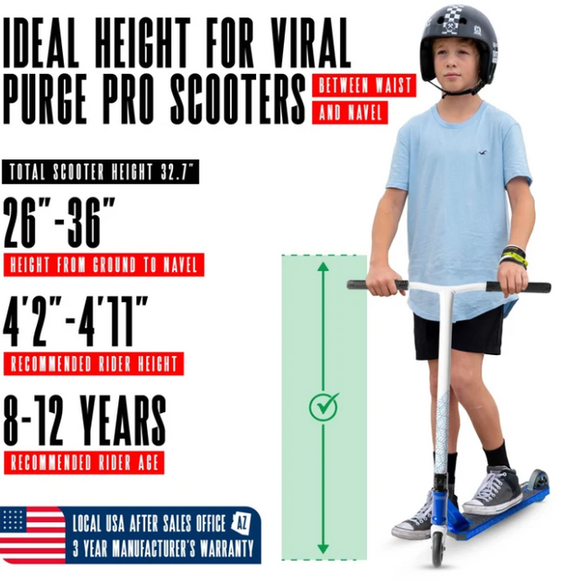 Madd Gear Viral Purge Pro Scooter-Cobalt - 5