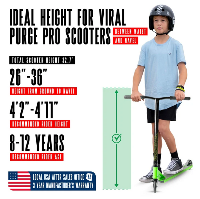Madd Gear Viral Purge Pro Scooter-Jade - 5