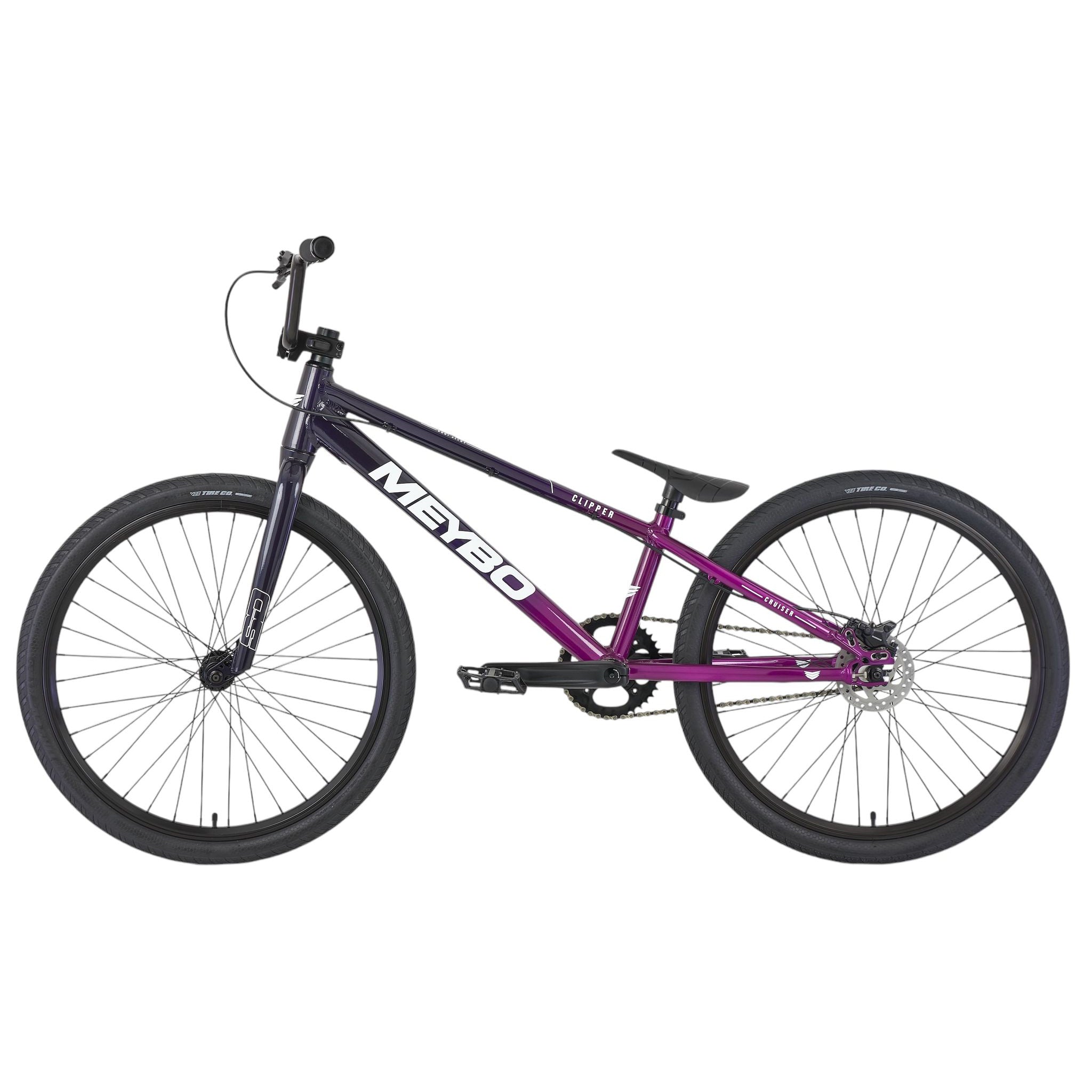 Meybo Clipper Disc Cruiser Pro 22 BMX Race Bike-Purple/Navy – J&R