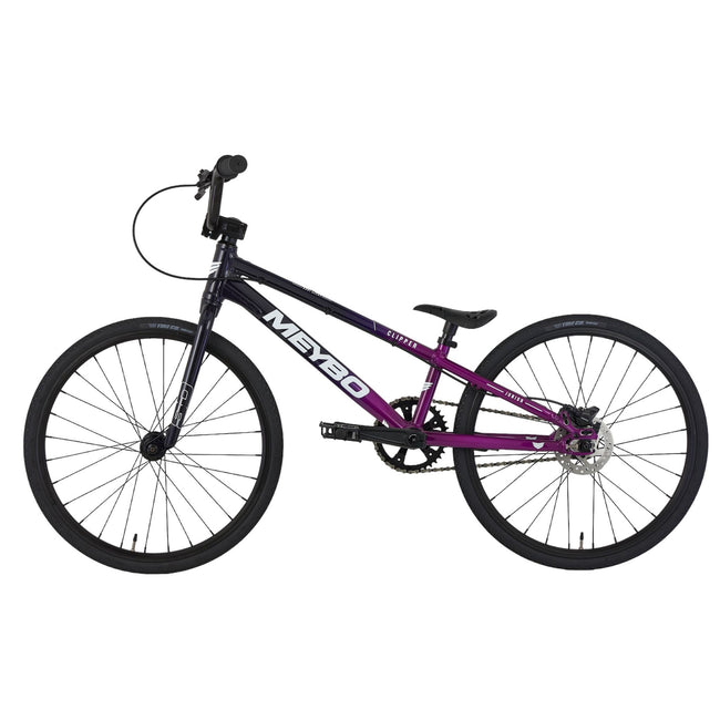 Meybo Clipper Disc Junior BMX Race Bike-Purple/Navy - 3
