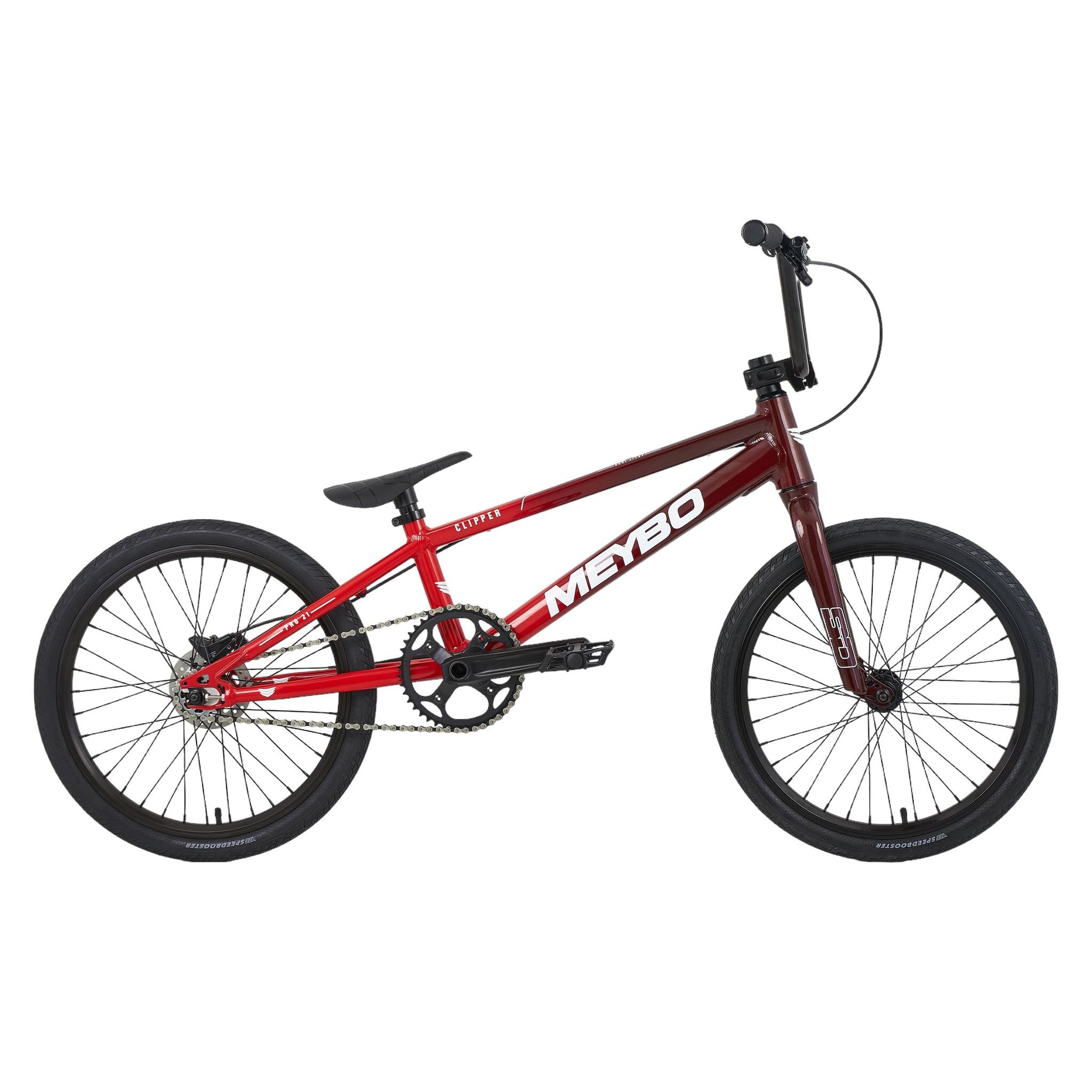 Meybo Clipper Disc Pro 21 BMX Race Bike-Red/Maroon – J&R Bicycles