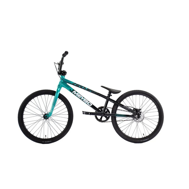 Meybo Clipper Expert XL (20.6"TT) BMX Race Bike-Black/Green/White - 3