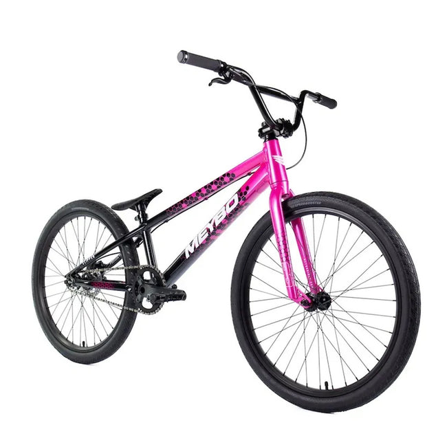 Meybo Clipper Junior (18.7"TT) BMX Race Bike-Black/Pink/White - 2