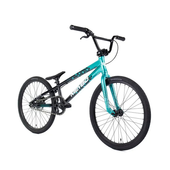 Meybo Clipper Pro (22"TT) BMX Race Bike-Black/Green/White - 2