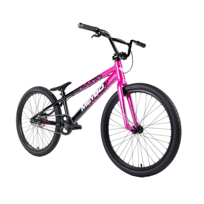 Meybo Clipper Pro (22"TT) BMX Race Bike-Black/Pink/White - 2