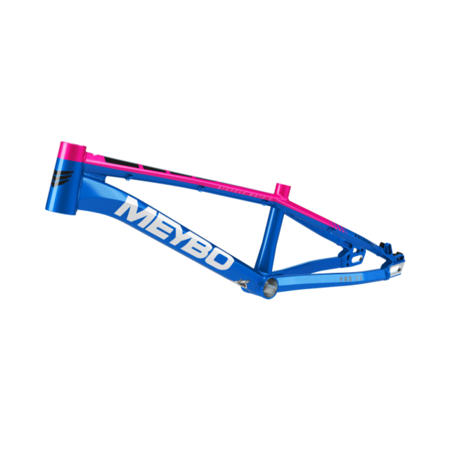 Meybo Holeshot Alloy BMX Race Frame-Blue/Pink/Black - 1