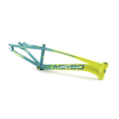 Meybo Holeshot Alloy BMX Race Frame-Lime/Petrol