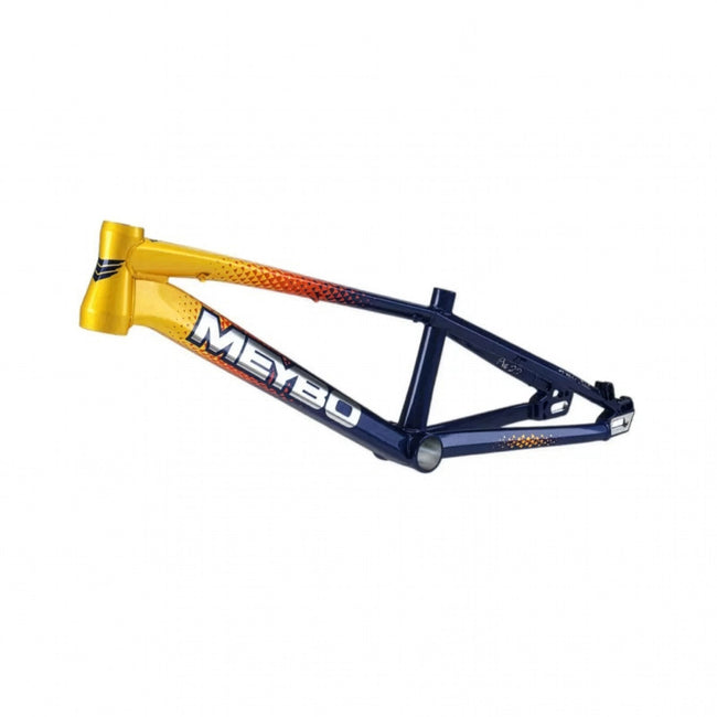 Meybo Holeshot Alloy BMX Race Frame-Navy/Yellow - 3