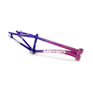 Meybo Holeshot Alloy BMX Race Frame-Pink/Purple/White