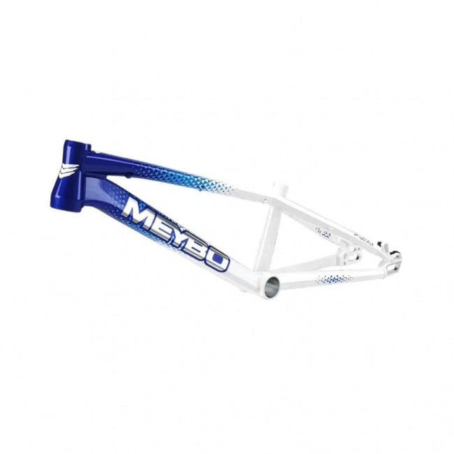 Meybo Holeshot Alloy BMX Race Frame-White/Navy - 3