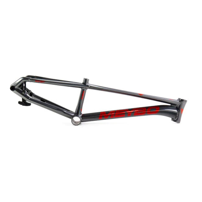 Meybo HSX Alloy BMX Race Frame-Grey/Red/Black - 1