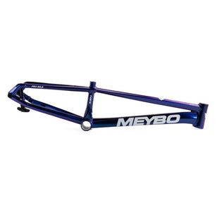 Meybo HSX Alloy BMX Race Frame-Navy/White/Cyan