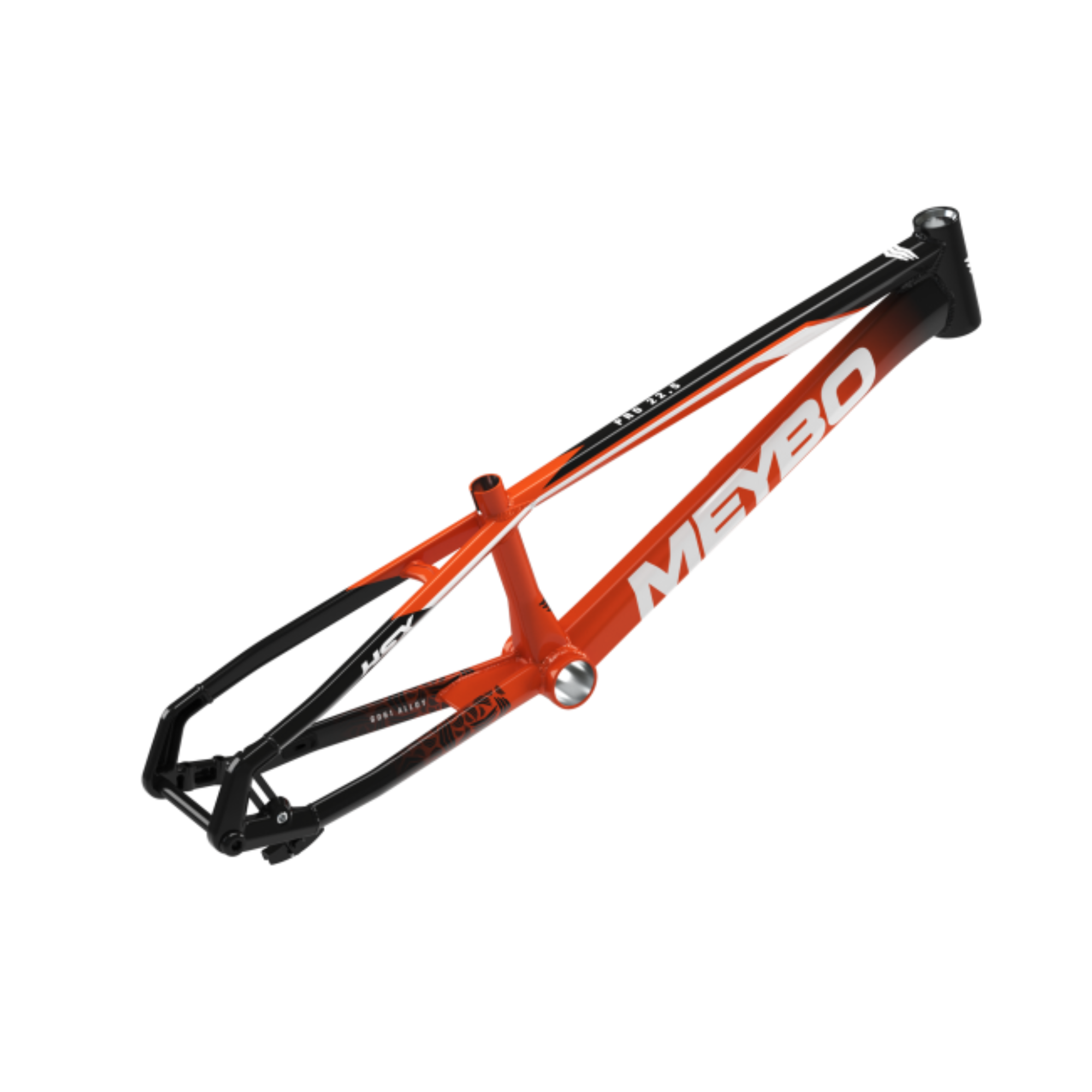 Meybo HSX Alloy BMX Race Frame-Orange/Black/White – J&R Bicycles, Inc.