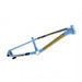 Meybo HSX Alloy BMX Race Frame-Sky/Gold/Black - 1