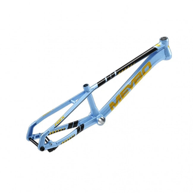 Meybo HSX Alloy BMX Race Frame-Sky/Gold/Black - 2