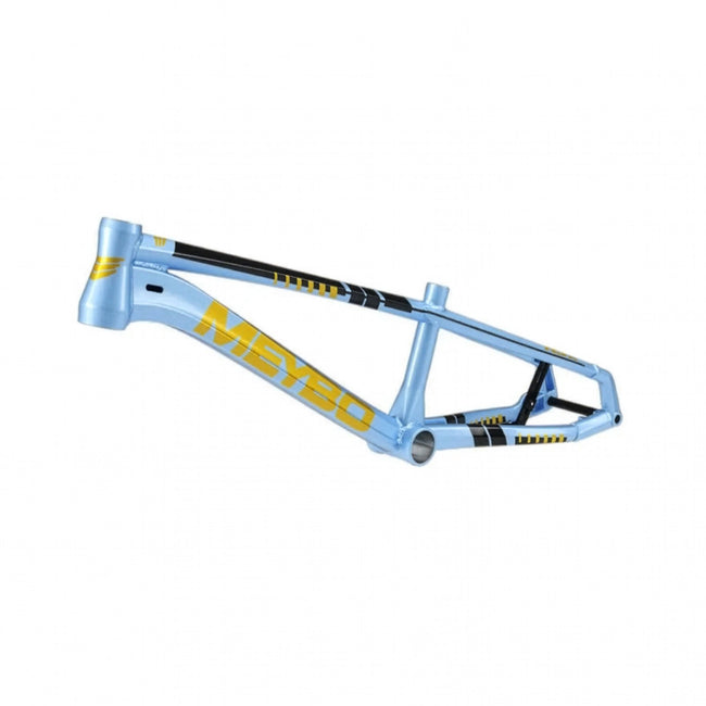 Meybo HSX Alloy BMX Race Frame-Sky/Gold/Black - 3