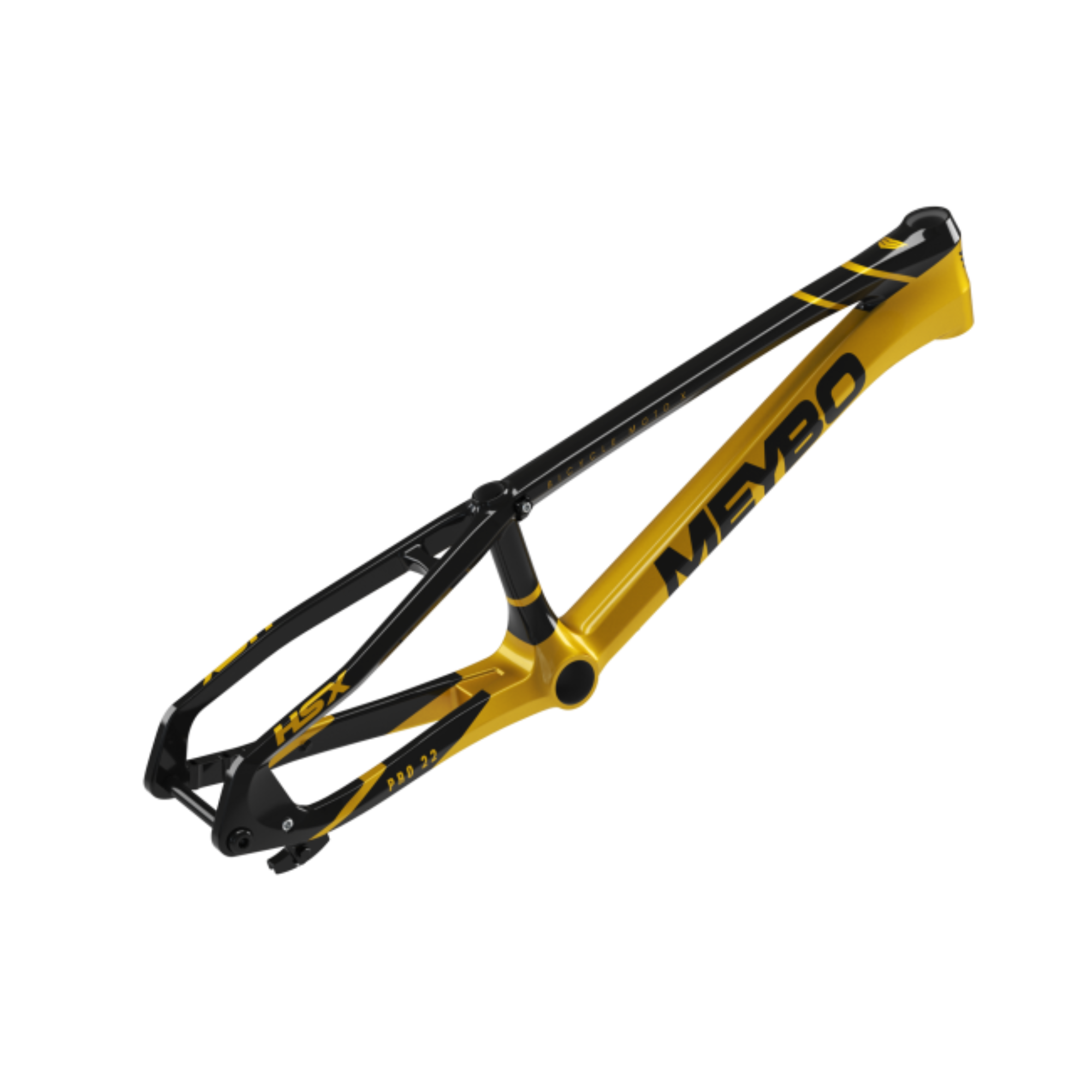 Meybo HSX Carbon BMX Race Frame-Black/Gold – J&R Bicycles, Inc.