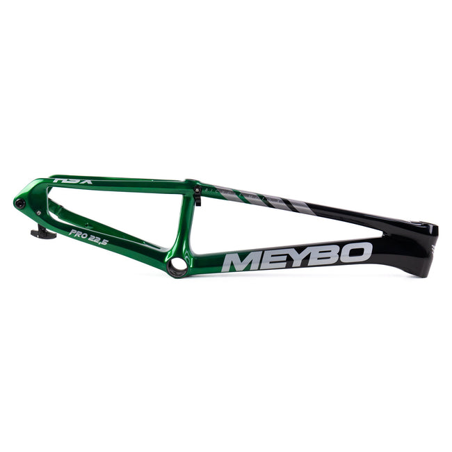 Meybo HSX Carbon BMX Race Frame-Black/Green/Silver/Grey - 1