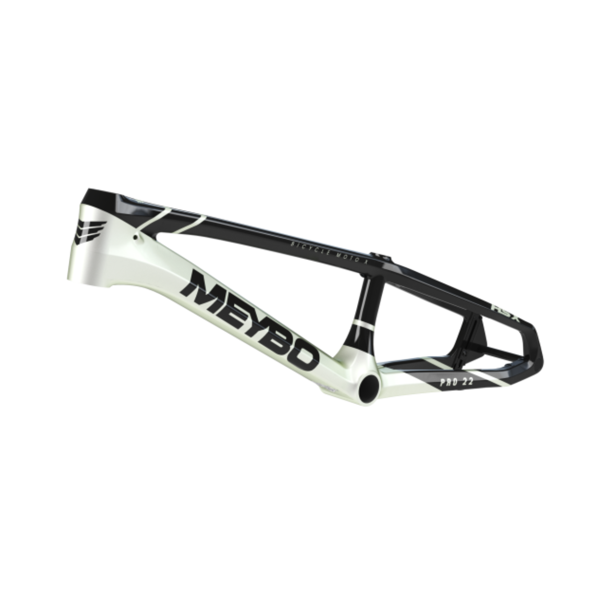 Meybo HSX Carbon BMX Race Frame-Black/Pearl White – J&R Bicycles, Inc.