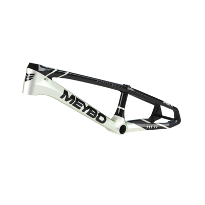 Meybo HSX Carbon BMX Race Frame-Black/Pearl White