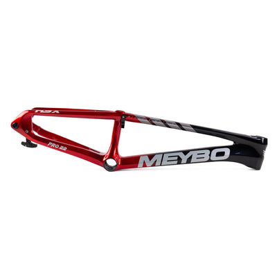 Meybo HSX Carbon BMX Race Frame-Black/Red/Silver/Grey