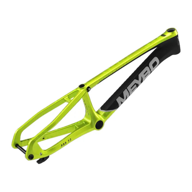 Meybo HSX Carbon BMX Race Frame-Matte Black/Black/Green - 3