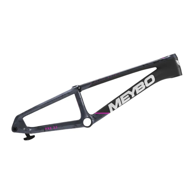 Meybo HSX Carbon BMX Race Frame-Matte Black/Pink/Grey - 1