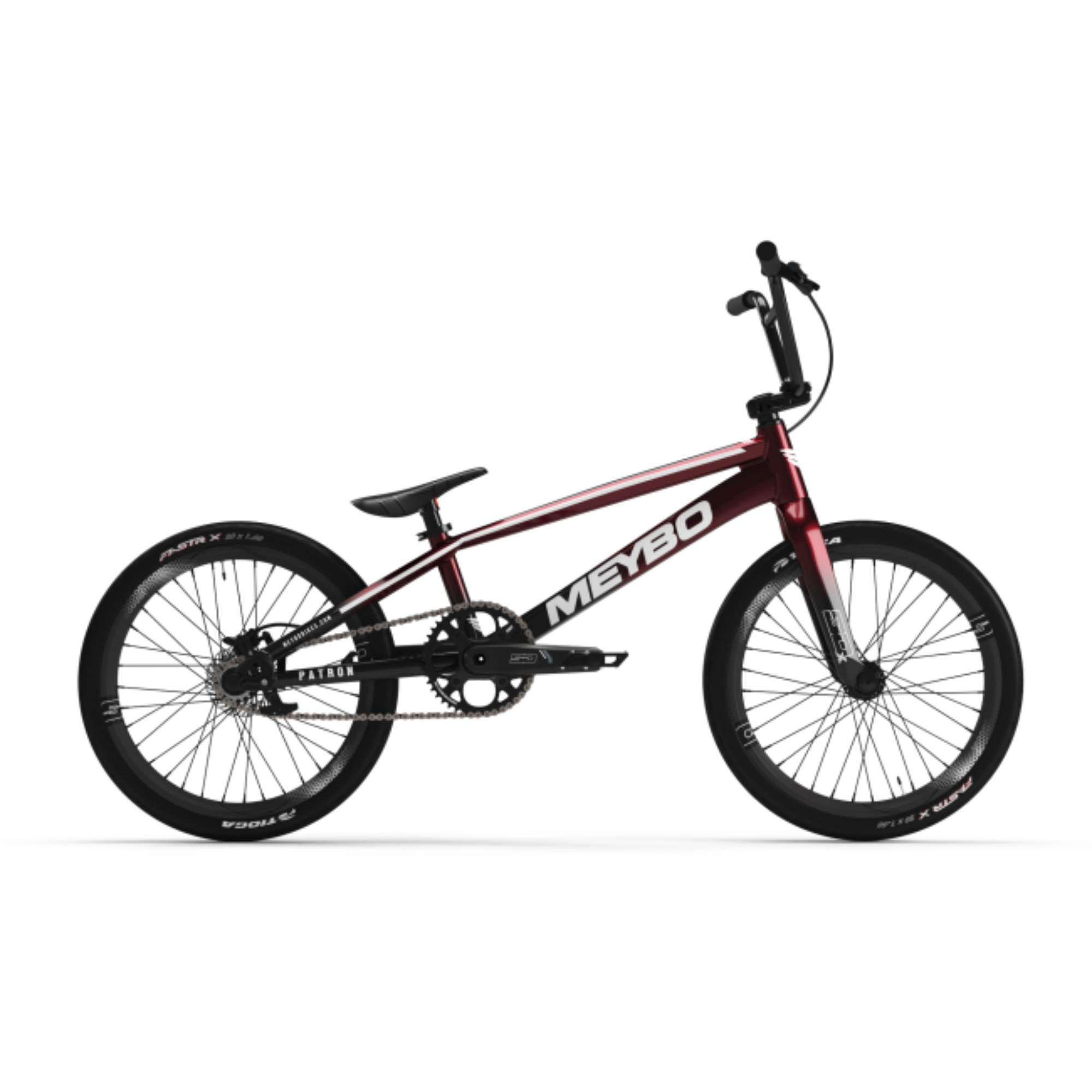 Meybo Patron Pro 22.5 BMX Race Bike-Red/Black/White – J&R Bicycles 