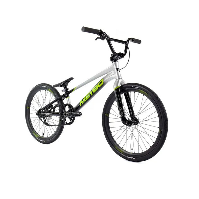 Meybo Patron Pro XL (21.5"TT) BMX Race Bike-Black/Grey/Lime - 2