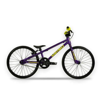Meybo Rascal Micro (15.9"TT) BMX Race Bike 18"-Purple/Neon Yellow